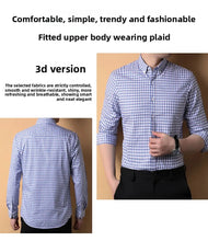 Load image into Gallery viewer, Premium Cotton Checkered Slim Shirt

