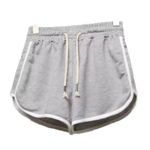 Load image into Gallery viewer, Women Yoga Shorts Summer Outer Wear Mid-Waist Casual Loose Straight Pants Lady Stylish Thin Breathable Wide Leg Gym Short Pants
