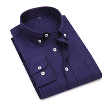 Load image into Gallery viewer, Vertical Striped Oxford Cotton Shirt
