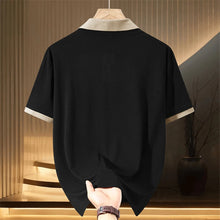 Load image into Gallery viewer, Plus Size Contrast Summer Polo
