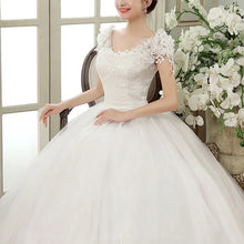 Load image into Gallery viewer, Elegant Lace Ball Gown Wedding Dress
