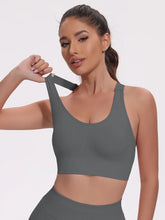 Load image into Gallery viewer, Beautiful Back Sports Bras For Women Seamless Adjustable Strap Shockproof Elastic Fitness Athletic Brassiere Slim Yoga Top
