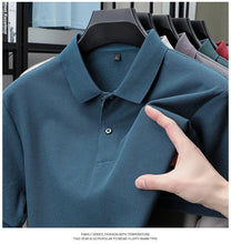 Load image into Gallery viewer, Men's 100% Cotton Polo Shirt - Summer Casual Breathable Tee,19 Colors,Ideal for Golf and Sports,Business Casual,Silk-Like Finish

