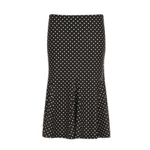 Load image into Gallery viewer, Dot Print Low Waist Skirts Spring Summer Vintage Casual Skirts Women Fashion Midi Skirts

