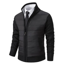 Load image into Gallery viewer, Autumn Winter Sweaters for Men Casual Knitted Sweaters Large Size Solid Color Plus Velvet Cardigan Knitted Sweater Cotton Coat
