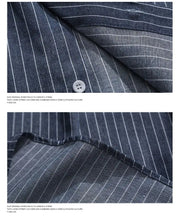 Load image into Gallery viewer, Retro Striped Workwear Shirt Women
