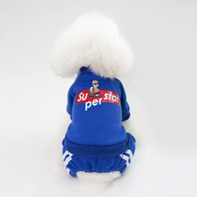 Load image into Gallery viewer, Pet Clothes for Dogs and Cats 4-Leg Hoodie Coat Pet Vest Puppy Clothes Print Design Apparel 5 Sizes Dog Clothes Dog Accessories

