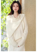 Load image into Gallery viewer, Elegant Wool Knit Skirt Set
