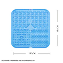 Load image into Gallery viewer, Pet Lick Silicone Mat Dogs Pet Slow Food Plate for Dog Bathing Distraction Silicone Dog Sucker Food Training Dog Feeder Supplies
