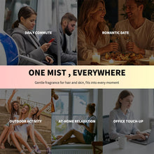 Load image into Gallery viewer, Vanilla &amp; Rose Fragrance Mist Perfume Long Lasting Refreshing Portable Body Spray Gentle Natural Aroma for Women Daily Dating Tr
