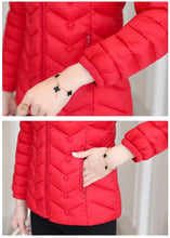 Load image into Gallery viewer, Women`s Winter Jackets Coats Overcoats Women Clothing Warm Slim Coat Lady Ultralight Jacket Female Windproof Parka Clothing
