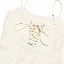 Load image into Gallery viewer, Elegant Lace-Up A-Line Summer Dress
