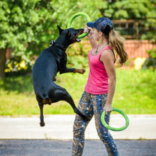 Load image into Gallery viewer, Dog Toys Pet Flying Discs EVA Dog Training Ring Puller Resistant Toys For Dogs Floating Puppy Bite Ring Toy Interactive
