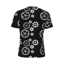 Load image into Gallery viewer, Gym T Shirt For Men Steampunk Design T-Shirts Fashion Wonderful Clockwork Vintage Summer Tees O Neck Streetwear Design Tops
