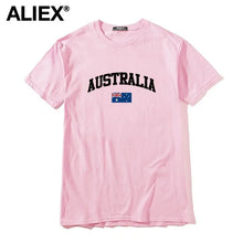 Load image into Gallery viewer, Australia Flag Cotton Graphic Tee
