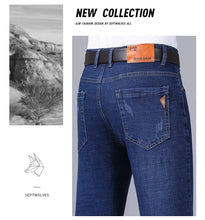 Load image into Gallery viewer, Classic Straight Stretch Denim Jeans
