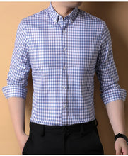 Load image into Gallery viewer, Premium Cotton Checkered Slim Shirt
