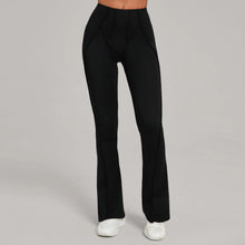 Load image into Gallery viewer, Gym Workout Women's Wide-Leg Tight-Fitting Hip-Lifting Yoga Flared Pants Dance High-Waist Flared Casual Outdoors Sports Trousers
