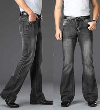 Load image into Gallery viewer, Flared Jeans Loose Men Jeans
