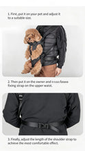 Load image into Gallery viewer, Pet Bag Outdoors Carrying Front-Hugging Large Dog Backpack Convenient Carrying Bag
