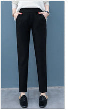 Load image into Gallery viewer, High Waist Woolen Harem Pants
