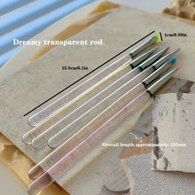 Load image into Gallery viewer, Nail Design Art Pen Aurora Transparent Brush Painting Brush Uv Gel Extension Drawing Carving Pen Diy Manicure Tool Nail Brush
