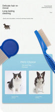 Load image into Gallery viewer, 4 Pack Flea Lice Comb, Stainless Steel Dog Cat Grooming Combs with Rounded Teeth, Double Sided Professional Pet Tear Stain Remover
