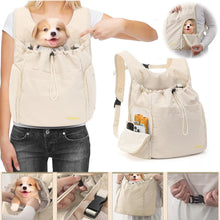 Load image into Gallery viewer, Pet Travel Chest Backpack Large Capacity Portable Breathable Handbag Outdoor Travel Cat and Dog Bag
