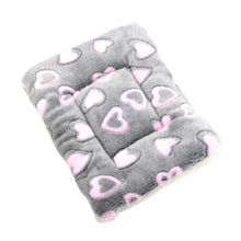Load image into Gallery viewer, Dog Bed Mat Cat Bed Mat, Pet Bed Mat, Heated Fleece Blanket, Pet Mat
