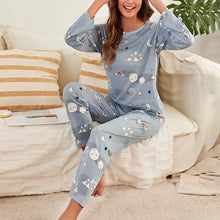 Load image into Gallery viewer, Cartoon Lounge Pajama Set
