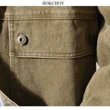 Load image into Gallery viewer, Vintage Cotton Cargo Shirt Jacket
