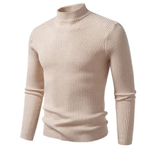 Load image into Gallery viewer, Striped Mock Neck Pullover
