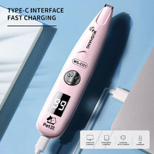 Load image into Gallery viewer, Pet Dog Electric Groomer Trimmer with LED Light Waterproof Pet Foot Hair Trimmer Low Noise Cat Dog Face Foot Ear Hip Paw Shaver
