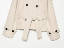 Load image into Gallery viewer, New Women's Jackets &amp; Coats Autumn 2026 Fashion Loose Belt Elegant Turtleneck Warm Winter Jackets Women's Chic Youth Street Coat
