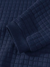 Load image into Gallery viewer, Jacquard Plaid Knit Pullover
