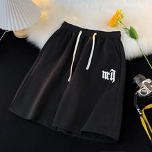 Load image into Gallery viewer, Printed Streetwear Tracksuit Men Summer Waffle Sets Casual Trendy Sportswear Short Sleeve T-Shirt Sports Breathable Shorts
