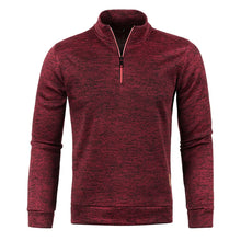 Load image into Gallery viewer, Men Sweatshirts Spring Thicker PulloverHalf Zipper Pullover for Male Hoody Man Sweatshir Autumn Solid Color Turtleneck Sweaters
