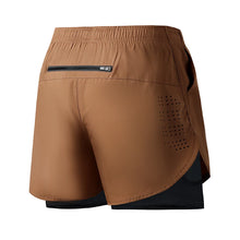 Load image into Gallery viewer, Men's Running Shorts Quick-drying Fitness Black Double Layer Shorts Men New Sport Workout Training Bodybuilding Short Pants

