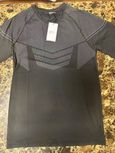 Load image into Gallery viewer, Men's Gym T-Shirt Workout &amp; Training Fitness Short Sleeve Slim Fit O-Neck Athletic Baselayer Tees Tops Sport Clothing
