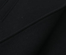 Load image into Gallery viewer, Retro Black Wool Long Coat
