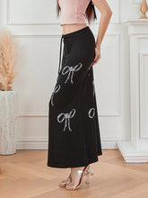 Load image into Gallery viewer, High-Waist Drawstring Ankle-Length Skirt
