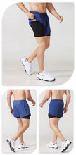 Load image into Gallery viewer, Men's Running Shorts 2025 New Release Gym Fitness 2-in-1 Exercise Summer Quick Dry Trendy Personalized Running Shorts
