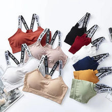 Load image into Gallery viewer, Women Sexy Sports Bra Tops For Gym Top Fitness Yoga Female Pad Sportswear Vest Tank Tops Sport Push Up Sports Bras Underwear
