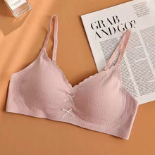 Load image into Gallery viewer, Women's Sexy Gathered Sports Bra Breathable Thin Backless Underwear No Steel Rings Comfortable Supportive Sports Bra for Women
