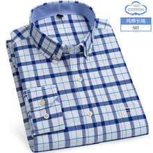 Load image into Gallery viewer, Oxford Striped Cotton Casual Shirt
