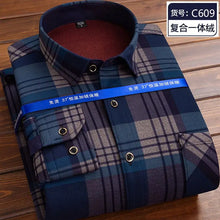 Load image into Gallery viewer, Fleece Plaid Thermal Shirt Jacket
