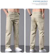 Load image into Gallery viewer, Stretch Cotton Straight Golf Trousers
