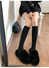 Load image into Gallery viewer, Ribbed Knee Warm Socks
