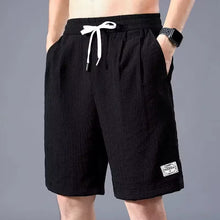 Load image into Gallery viewer, Lce Silk Shorts Men's Thin Sports Cropped Pants Loose Straight Leg Cool Breathable New Fashion Trend Casual XL-XXXL
