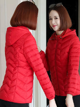 Load image into Gallery viewer, Women`s Winter Jackets Coats Overcoats Women Clothing Warm Slim Coat Lady Ultralight Jacket Female Windproof Parka Clothing
